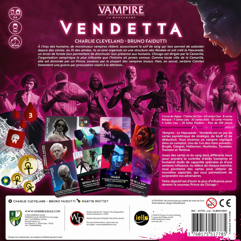 Vendetta Vampire - La Mascarade