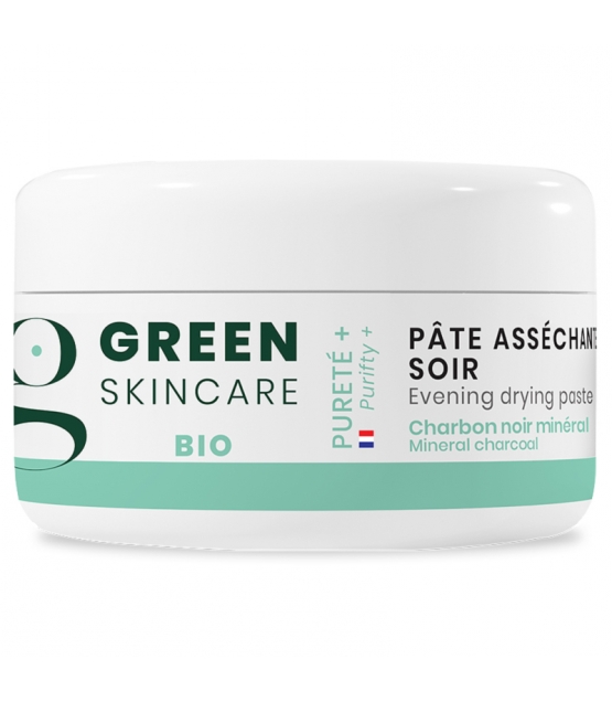 Green Skincare - Pureté+ Pâte Asséchante Soir BIO, 15ml