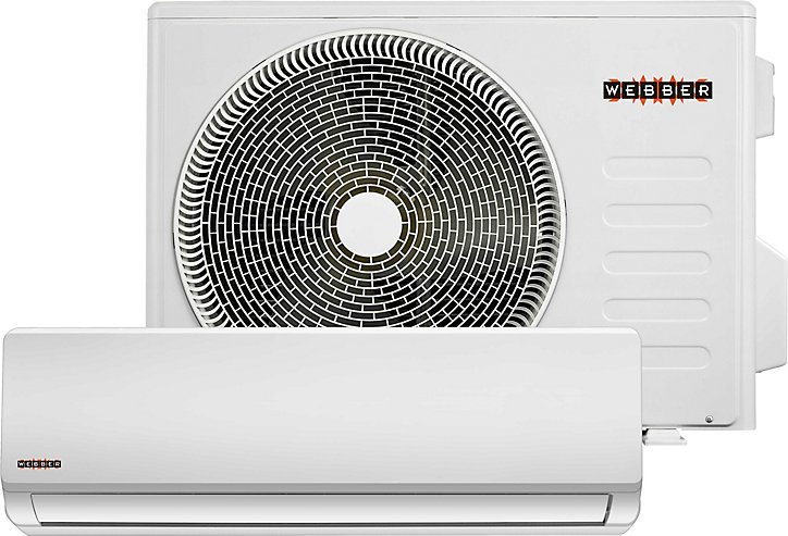 Pompe à chaleur air/air Webber WSCS1332 3400W - Unité intérieure + extérieure prêt à poser (sans mise en service)