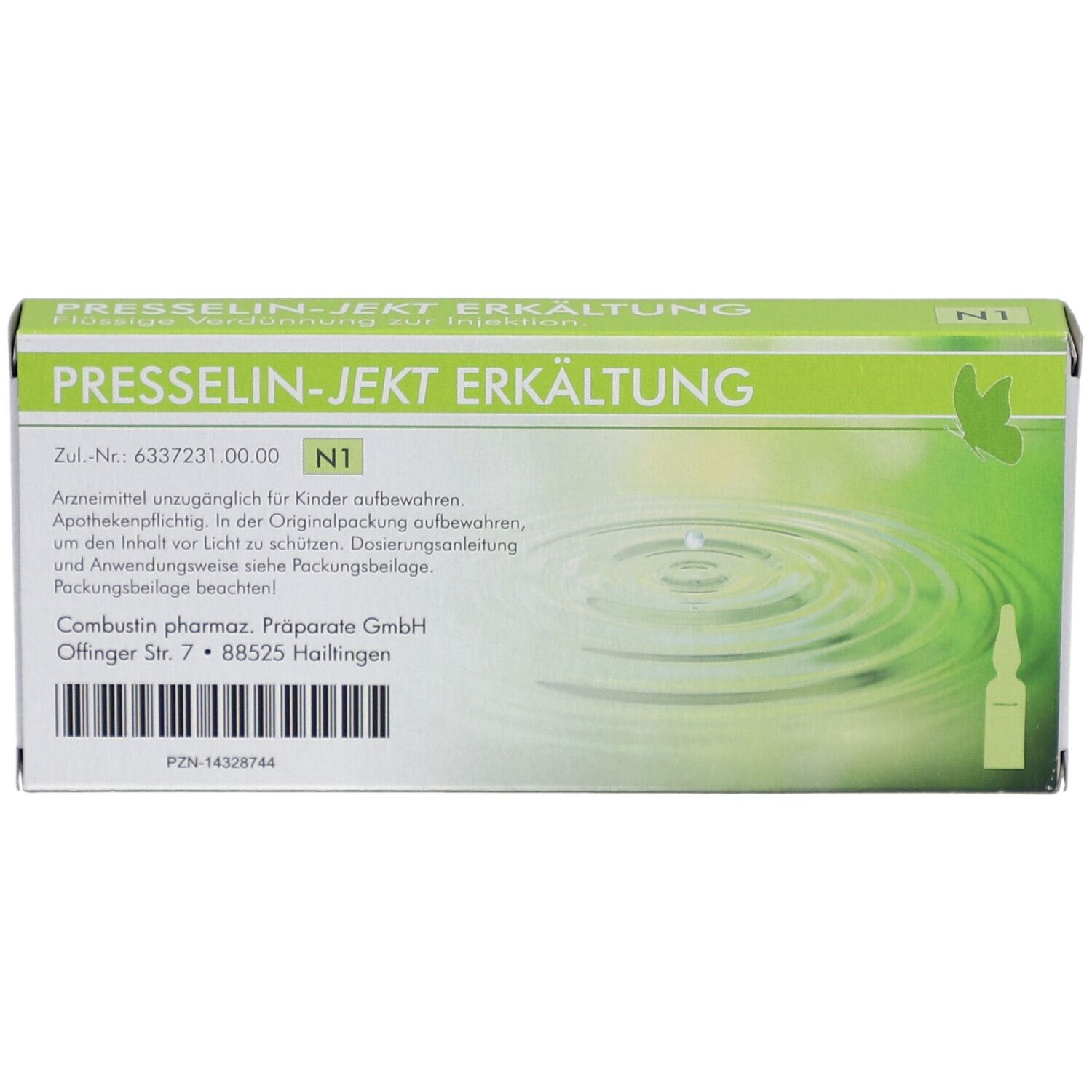 PRESSELIN-Jekt Erkältung Ampullen