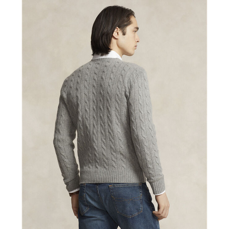 Polo Ralph Lauren 2/15 WOOL/CASH RWS-LSL-PLO Grå