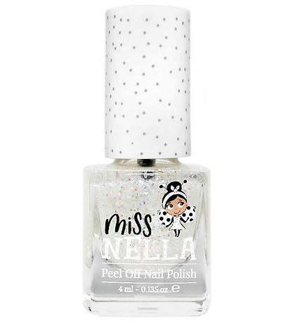 Miss Nella Nagellack - Klar m. Glitzer
