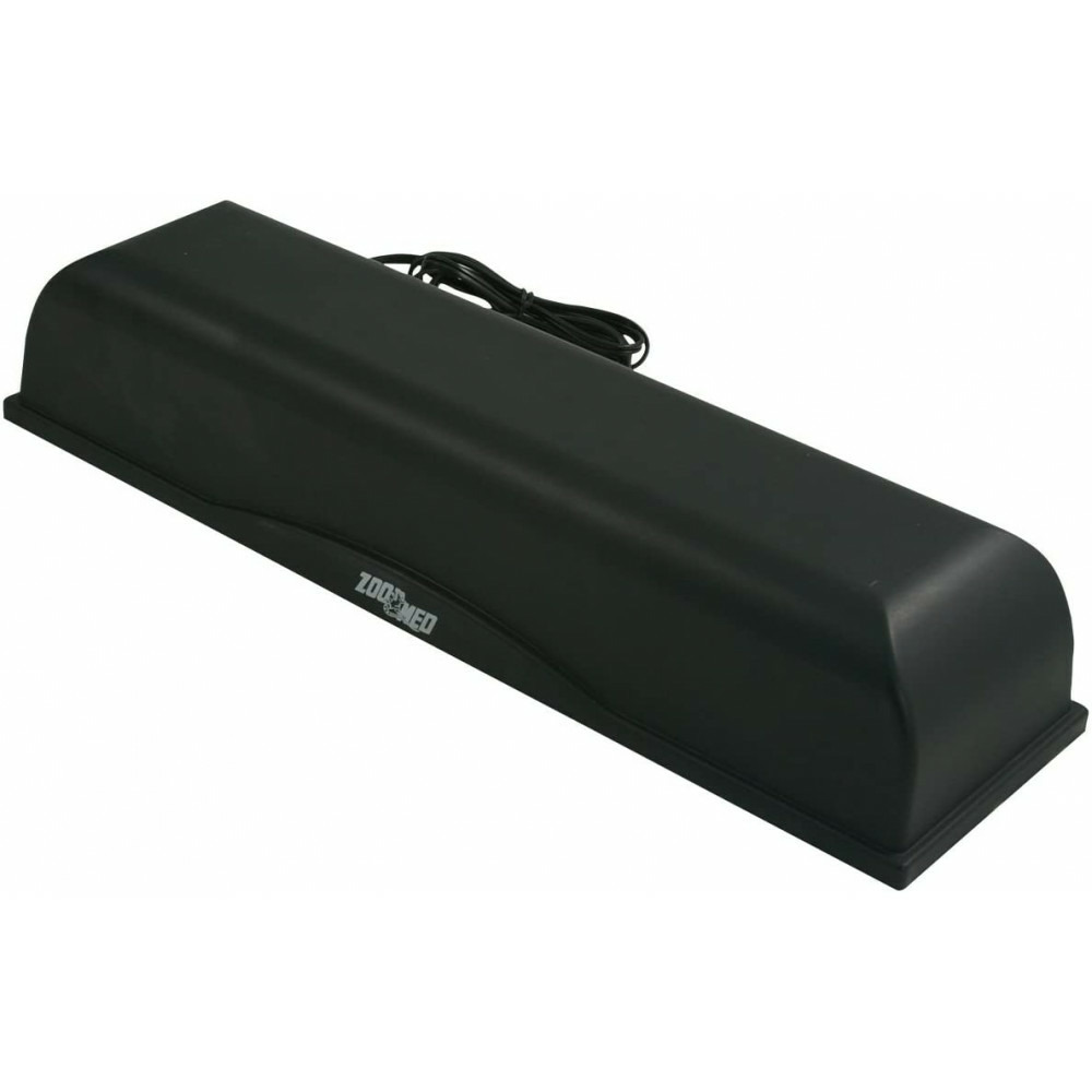 Support de lampe double naturalistic terrarium hood 2x60 w max lf-55e