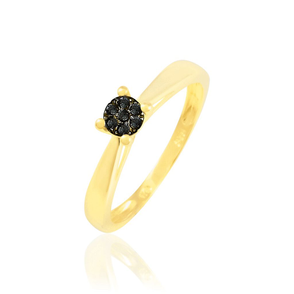 Bague Solitaire Collection Grace Or Jaune Diamant