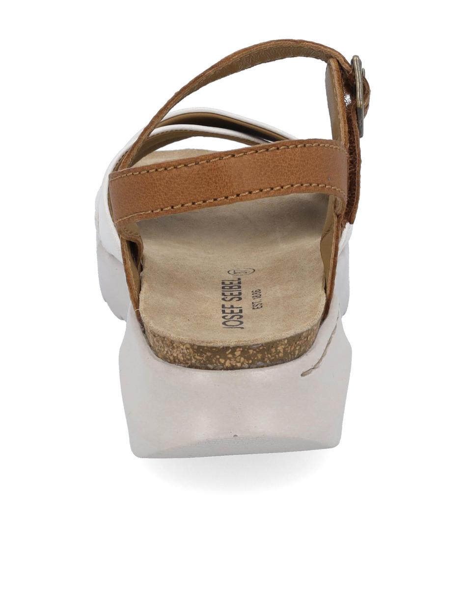 Sandale Celine 03, weiss-kombi