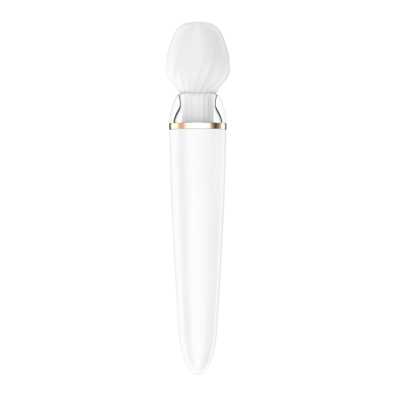 Double Wand-er Massage Vibrator mit App Steuerung (4061504001791) - Weiss