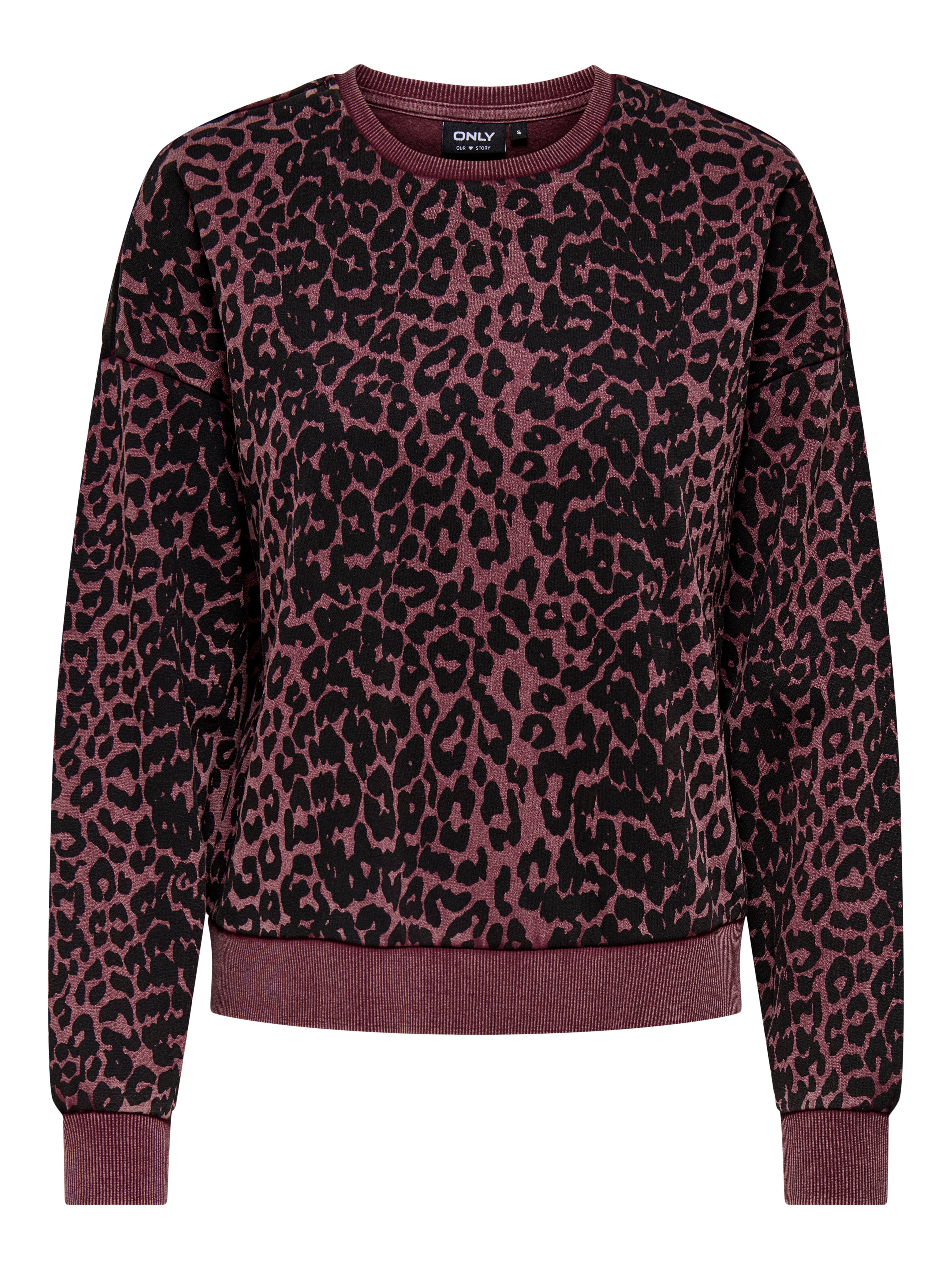 ONLVOICE Sweatshirt Burgundy