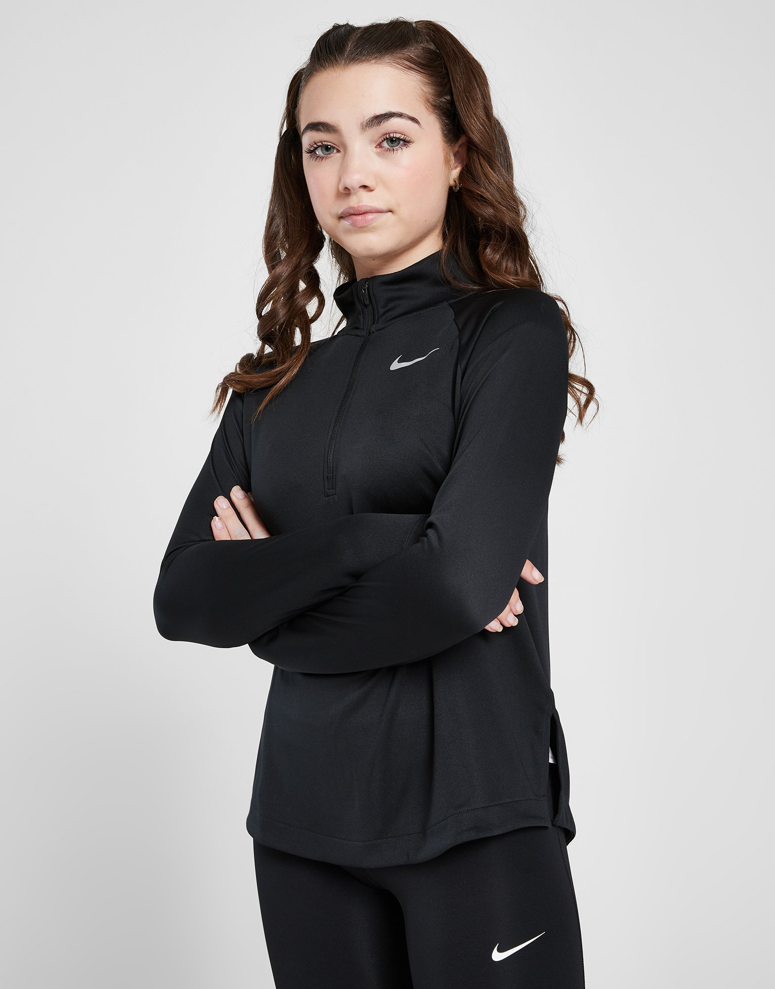 Nike Haut de running à manches longues Nike Dri-FIT pour Fille plus âgée