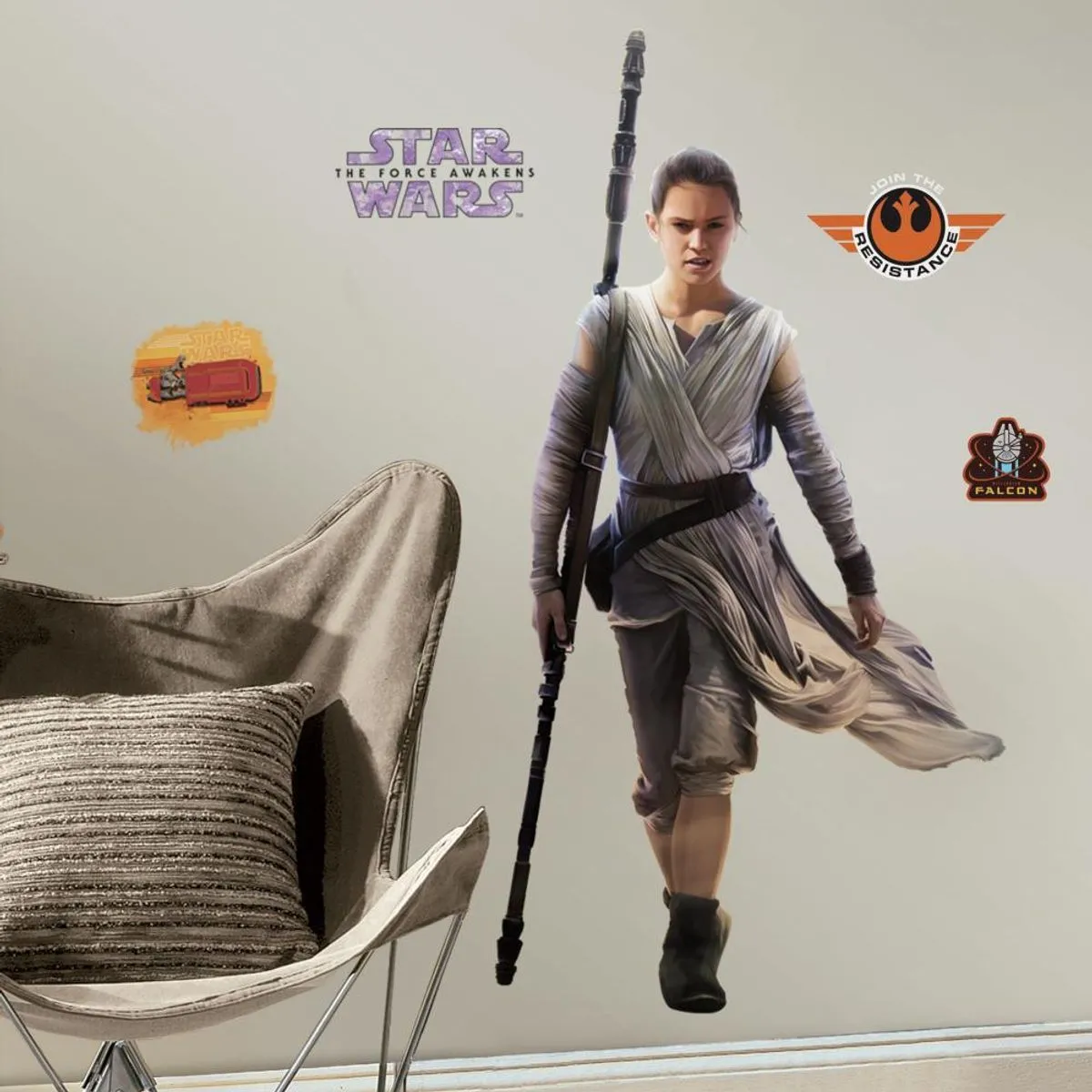 Thedecofactory Star Wars Episode 7 Rey