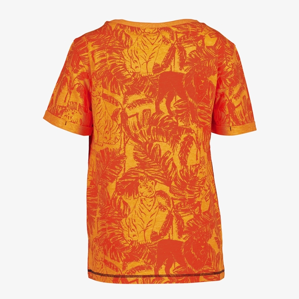 Unsigned jongens T-shirt met jungle print