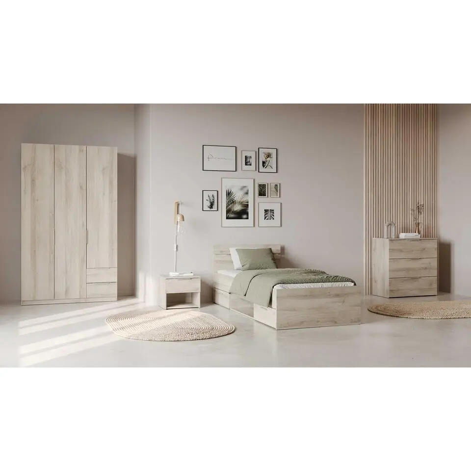 Ladekast Micheline - 80x41x81cm - 3 lades - eikdecor