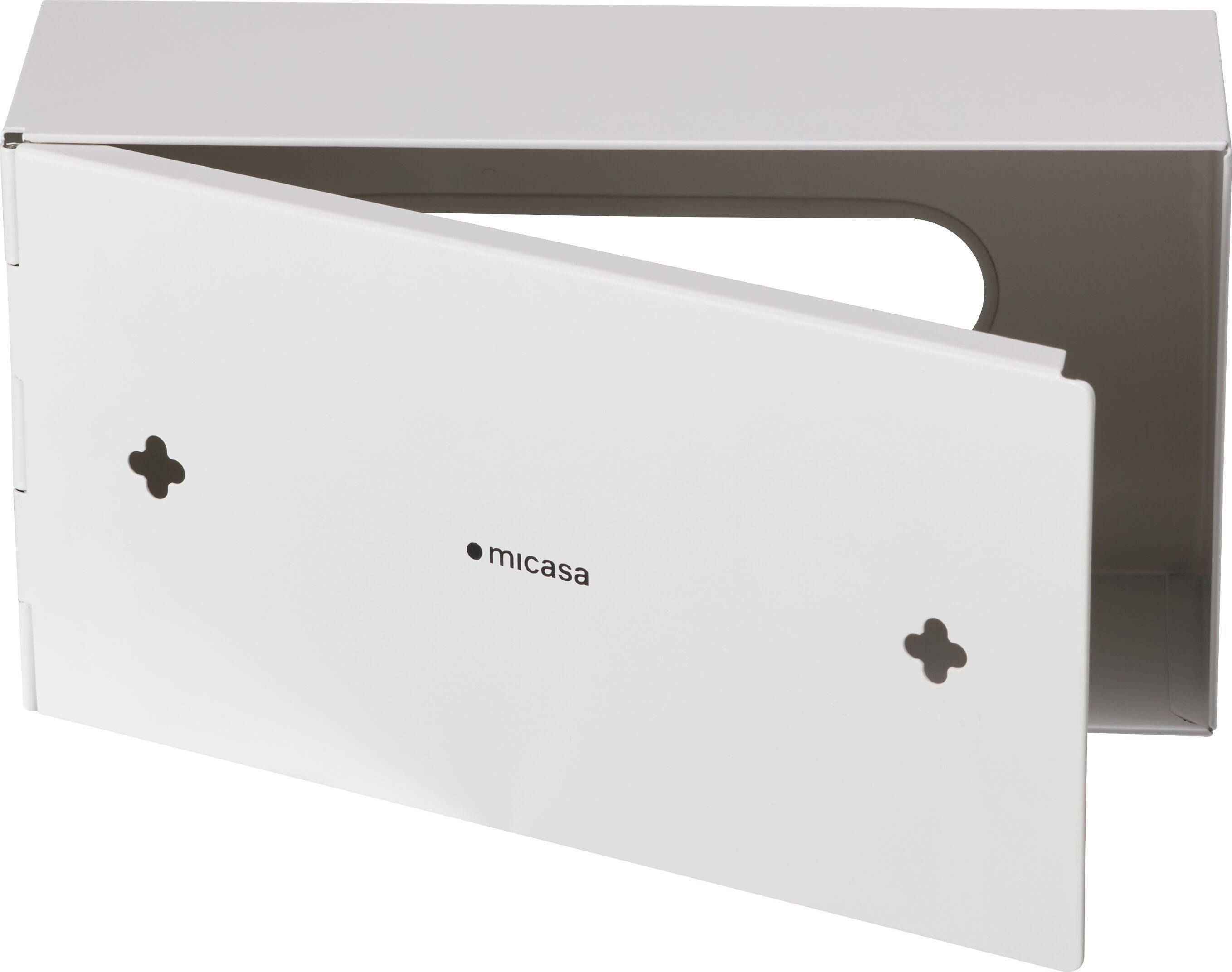 NIKLAS Nastuchbox - Beige / B: 13.0 cm x T: 11.5 cm x H: 7.0 cm