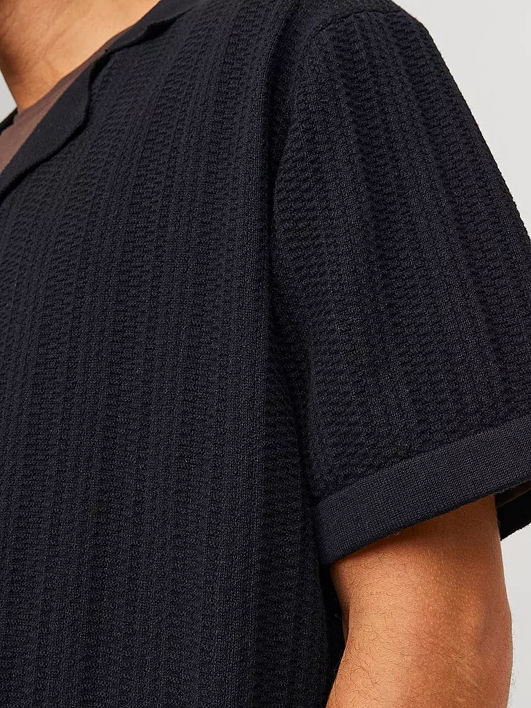 JACK & JONES Poloshirt JORVALENCIA schwarz