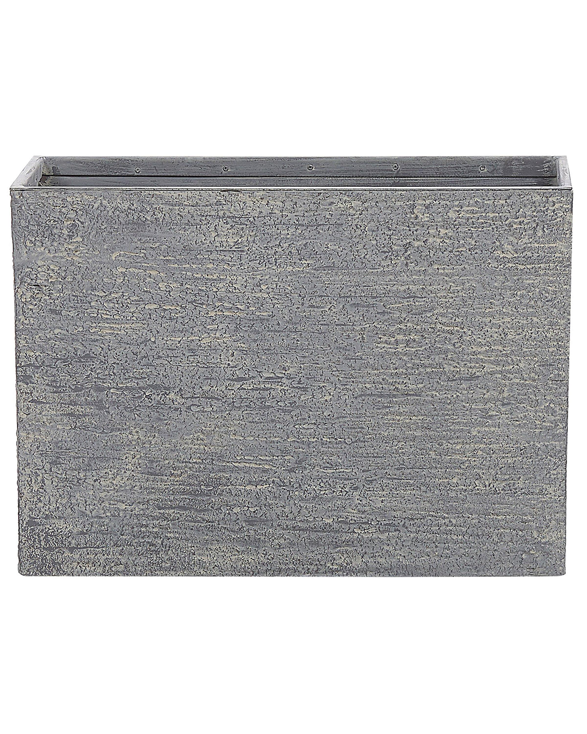 Bloempot EDESSA 80 cm Grijs