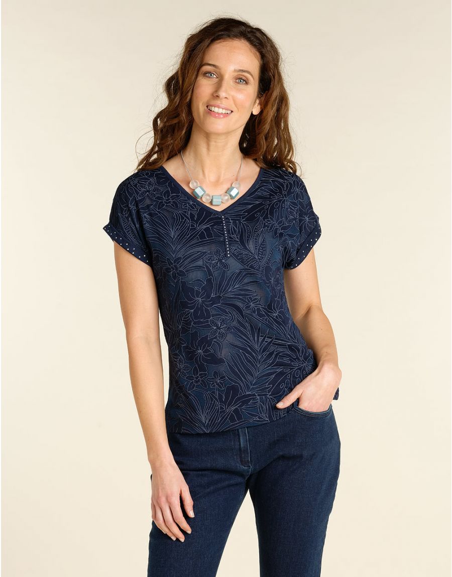 Top en maille féminin