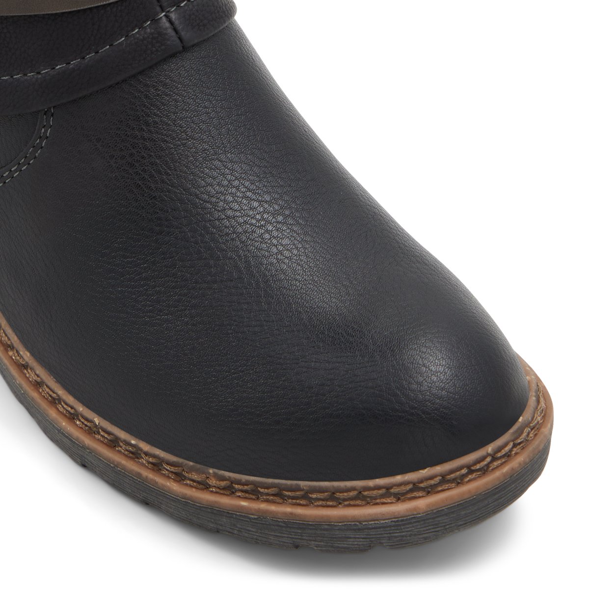 BANFF TRAIL-Nydaeven-Bottes mi-mollet - Talon plat - Noir