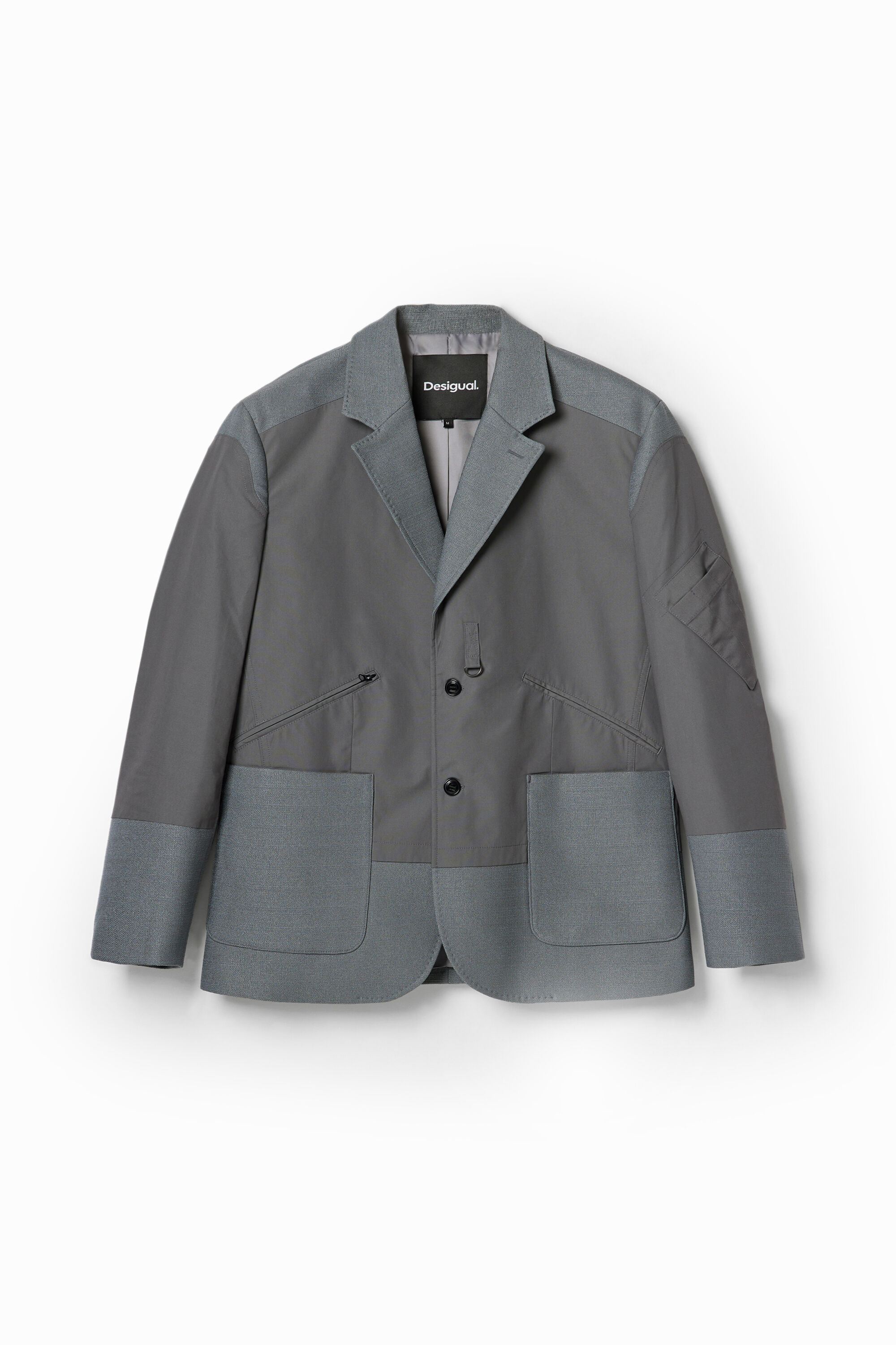 Blazer híbrido bolsillos
