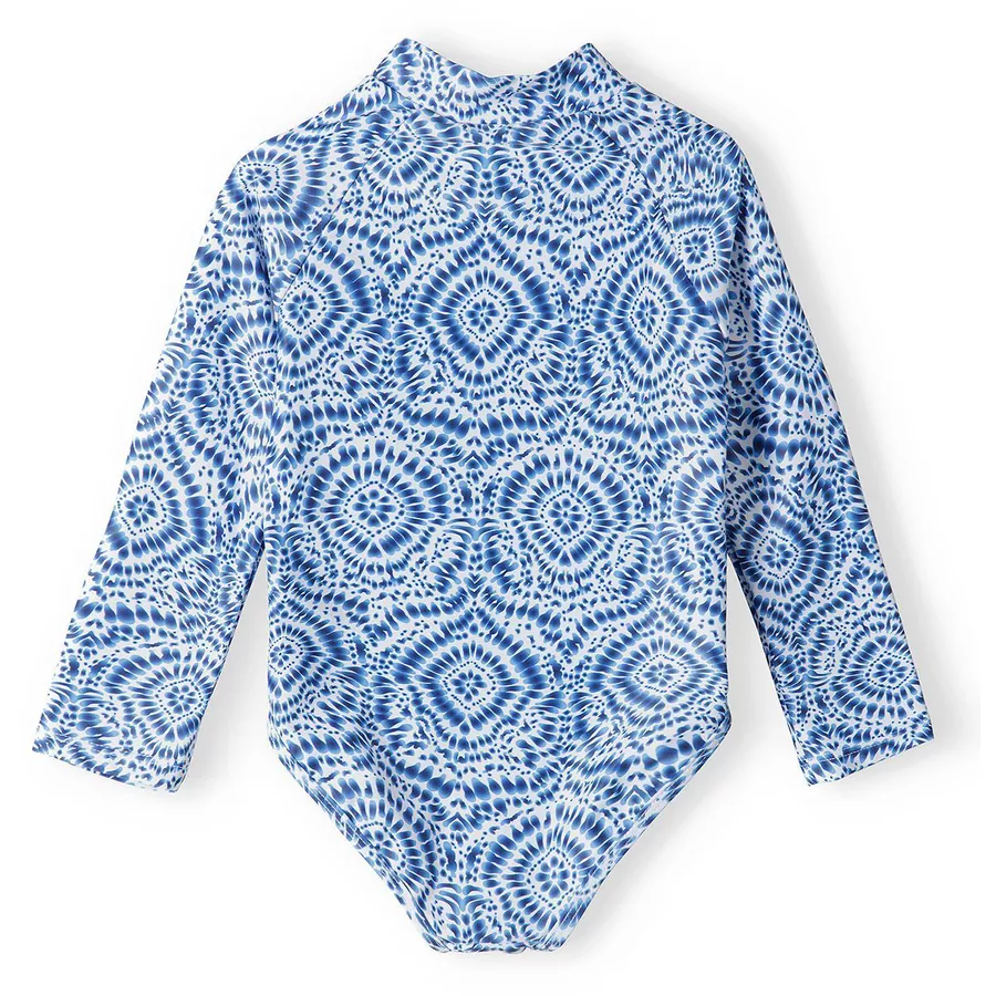 MINOTI Schwimmanzug mit UV-Schutz BlauWeiß