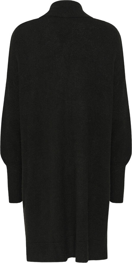 Soaked in Luxury SLElta Plain Cardigan LS Black