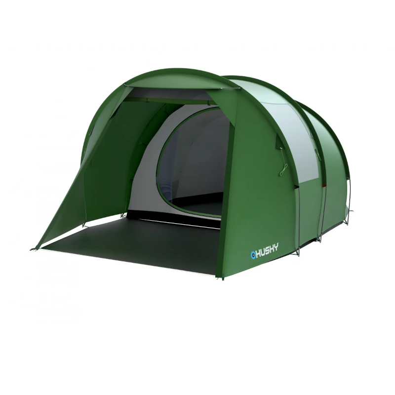 Husky baul 4 familietent - green