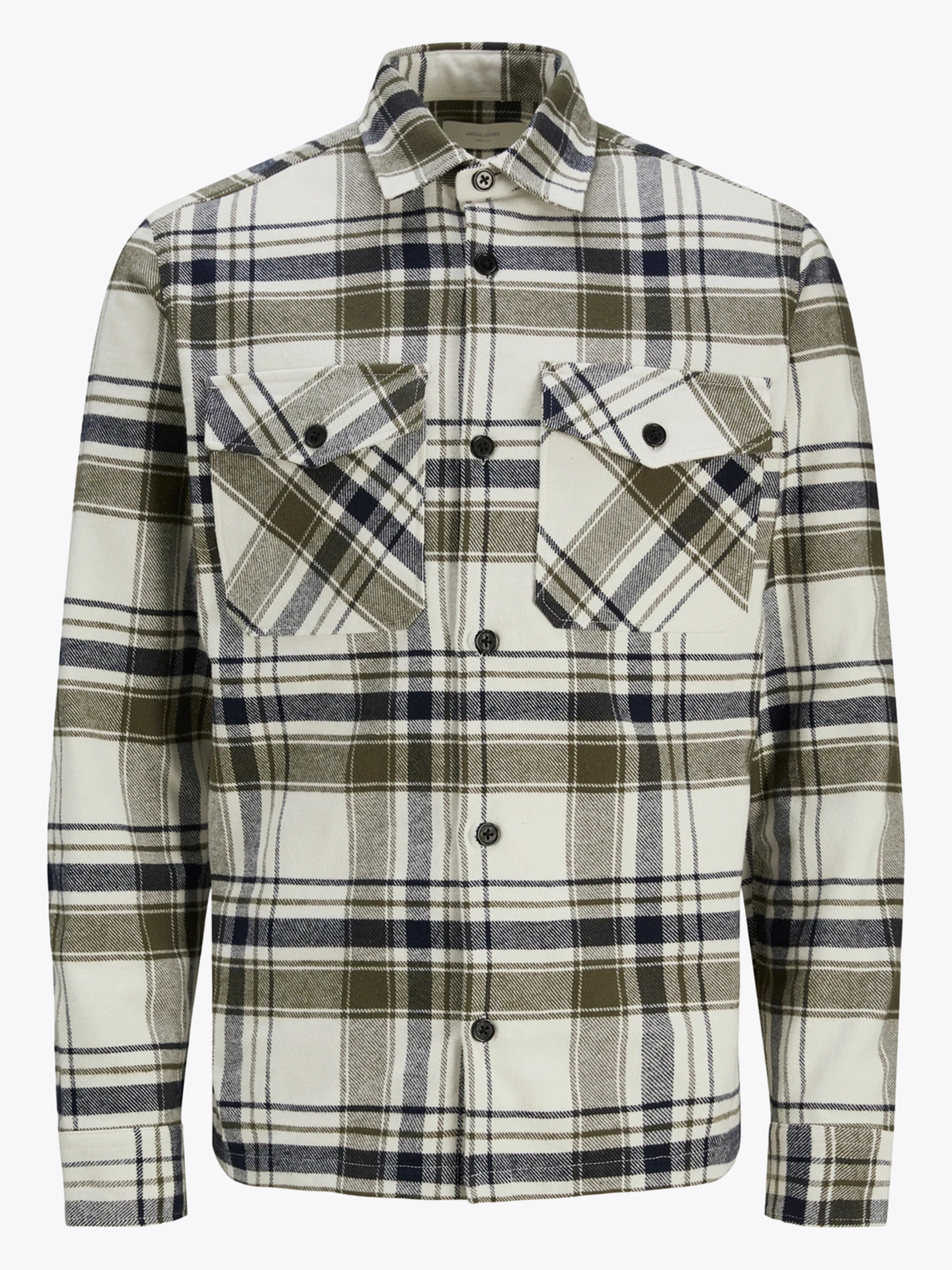 Roy Check Overshirt Long Sleeve