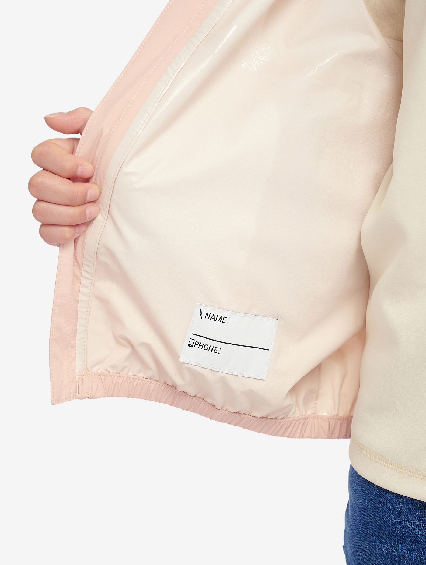 Imperméable et coupe-vent enfant MTD et UVC pliable ANTIQUE ROSE I