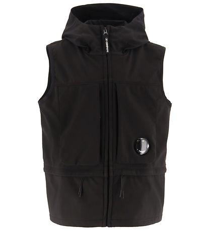 C.P. Company Softshellweste - Schwarz