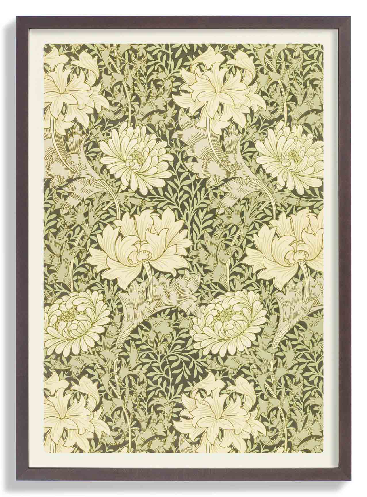 William Morris Chrysantheme-Muster