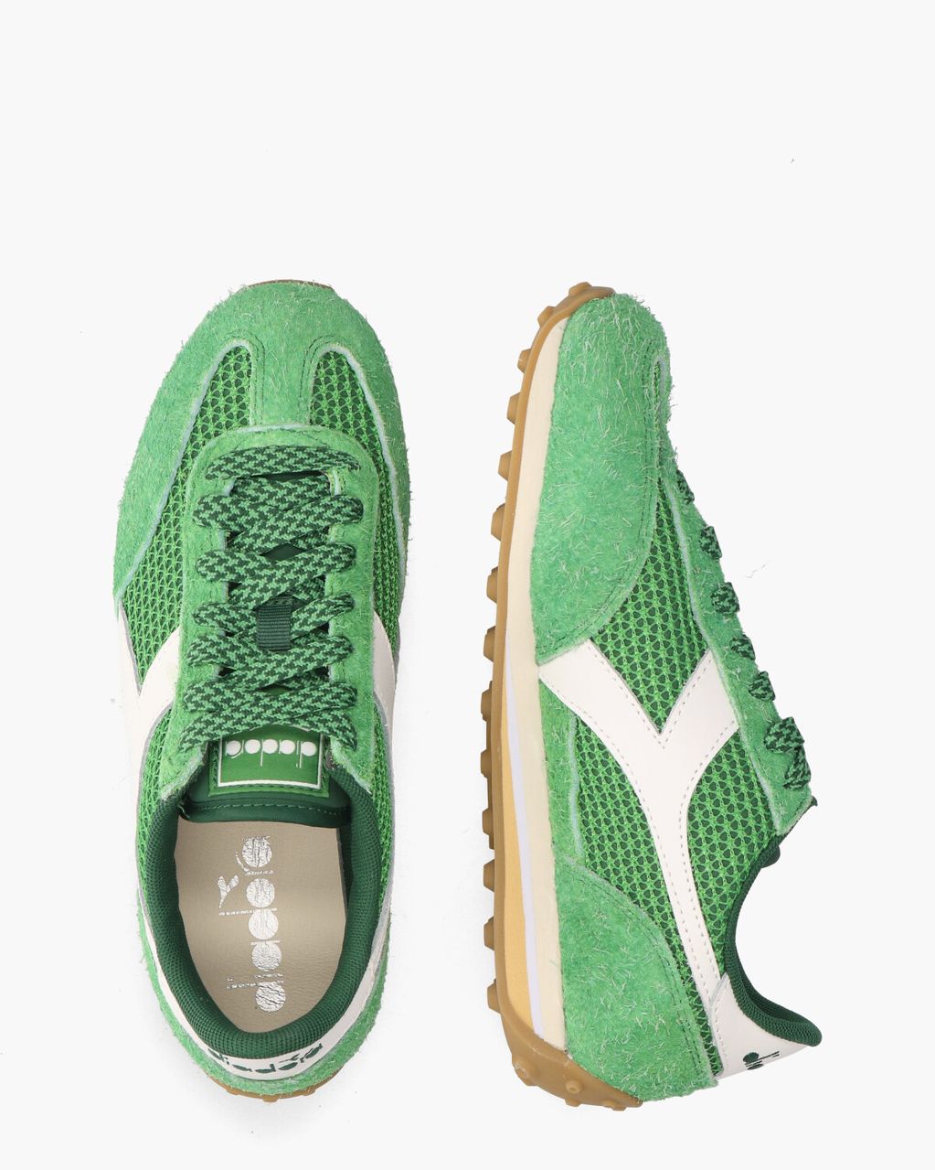 Diadora Sport Rally Groen Damessneakers