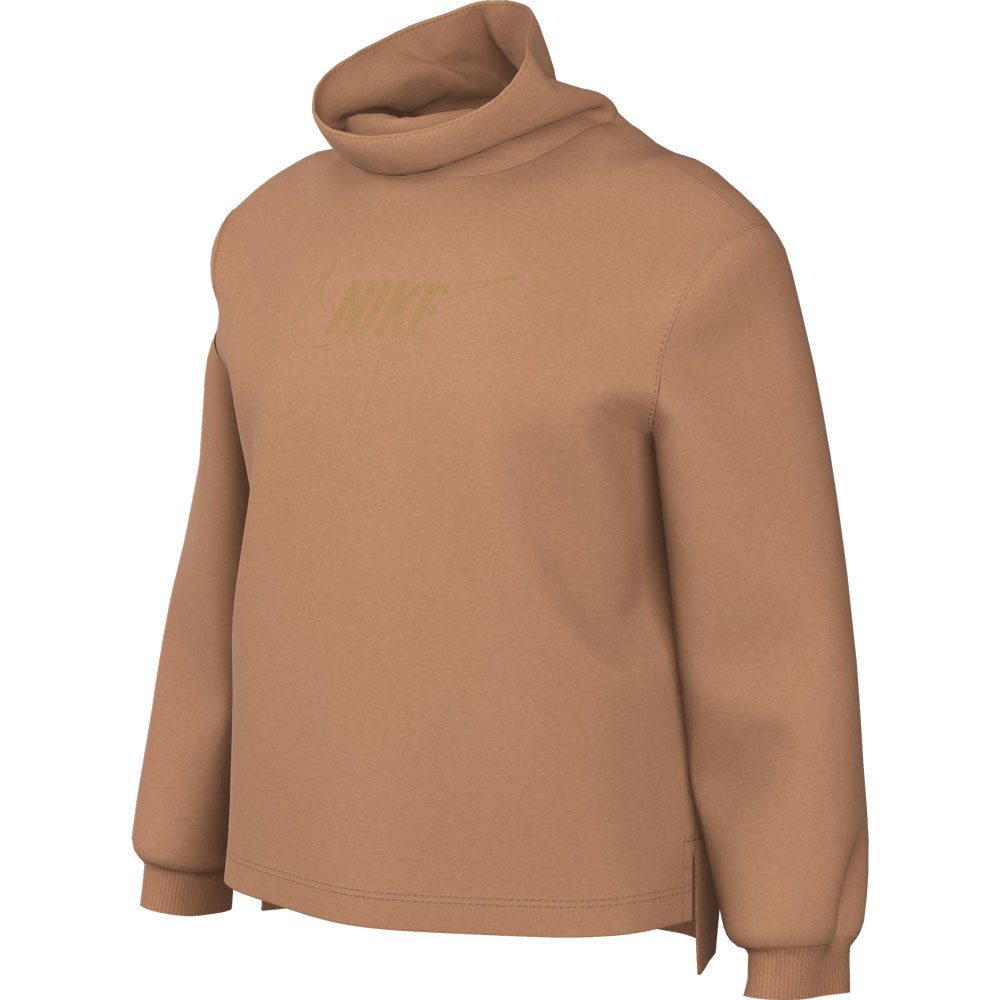 Nike Sportswear Club Fleece Sweatshirt Mädchen amber brown
