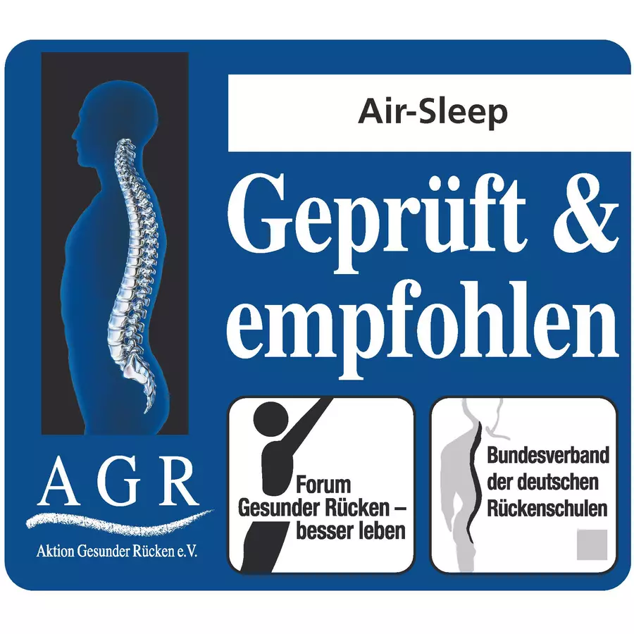 Alvi® Matratze Air Sleep II 70 x 140 cm