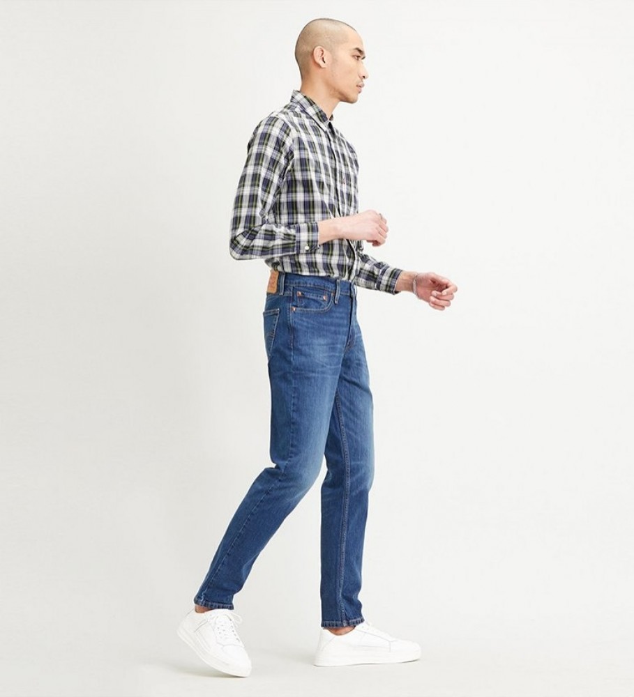 Calça jeans Levi's 511 Slim azul índigo escuro