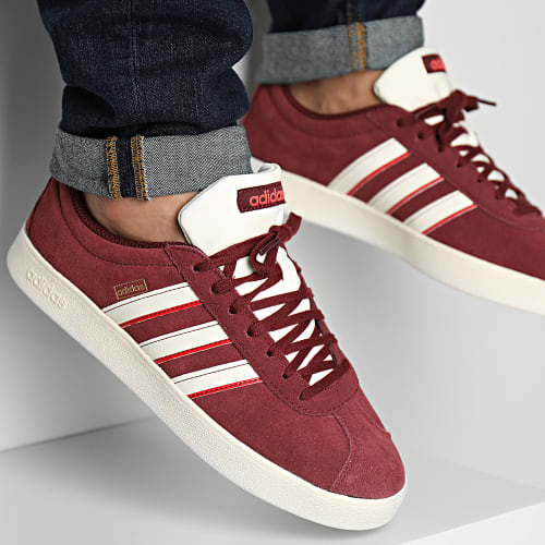 Baskets VL Court 2.0 IF7555 Shadow Red Off White Bright Red
