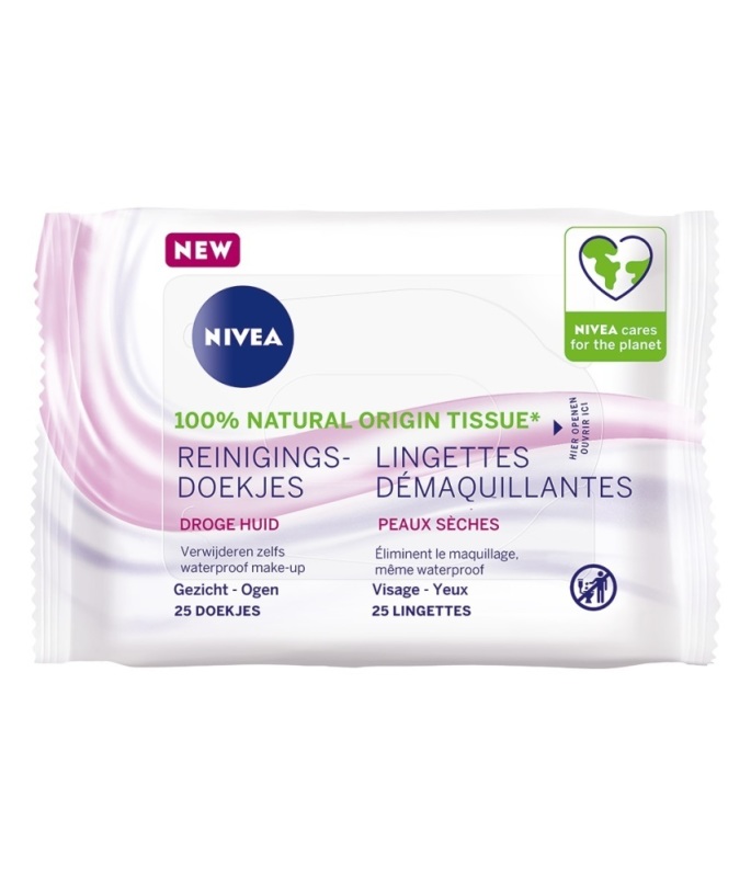 Nivea Verzachtende Reinigingsdoekjes 25st