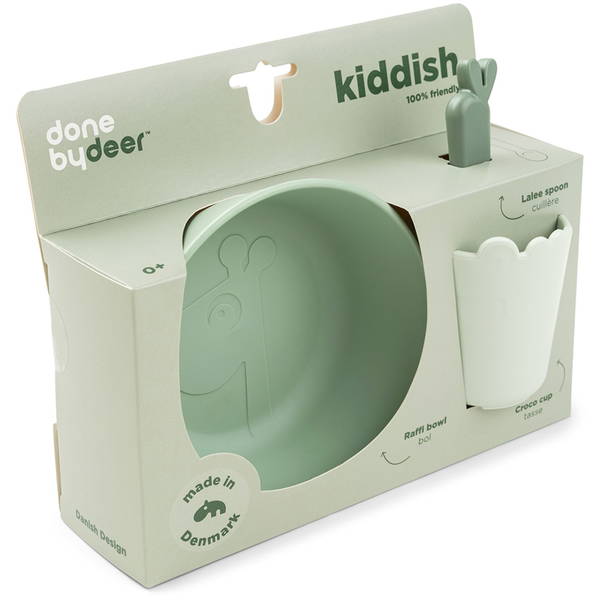 Done by DeerDone by Deer   Kiddish Erstes Essensset  green