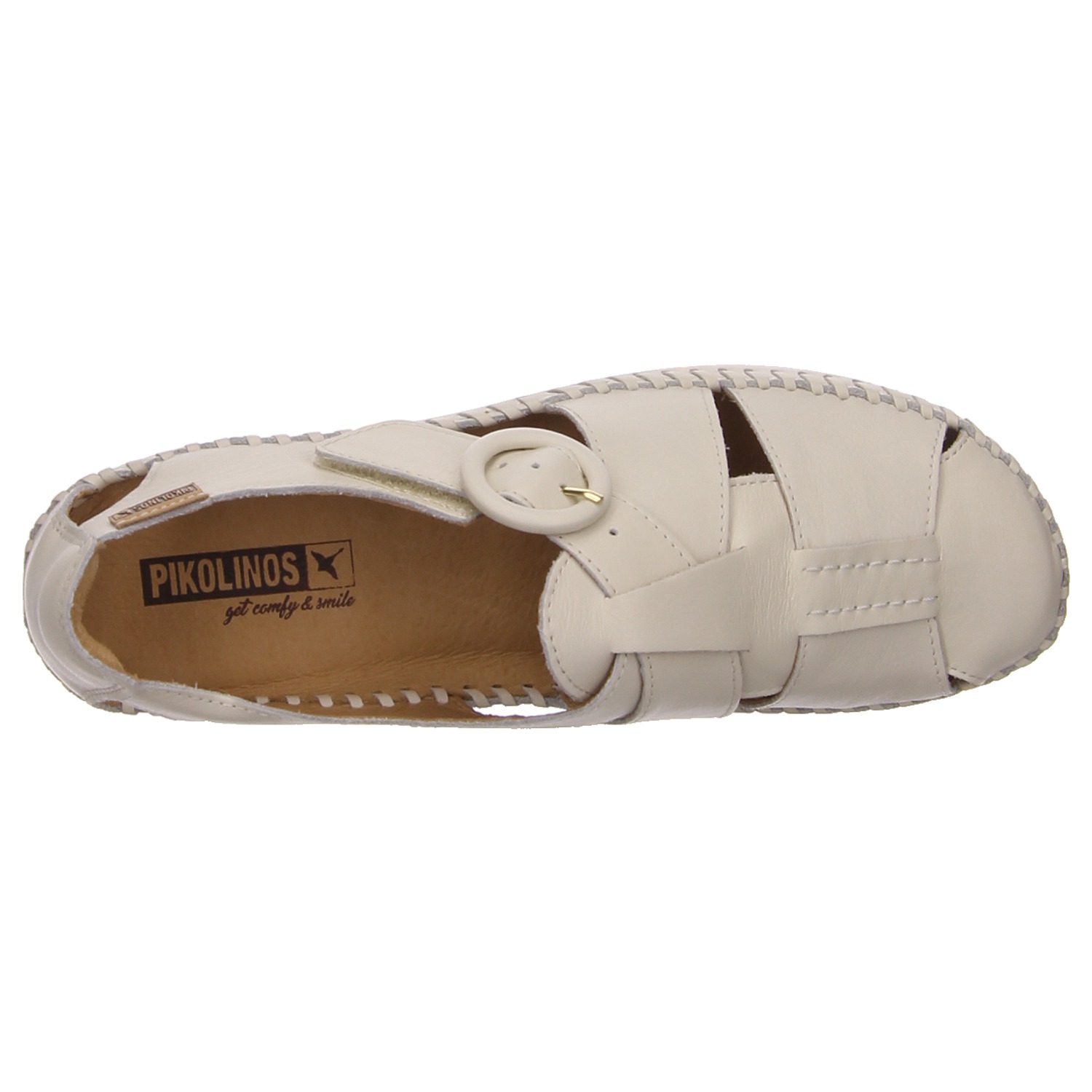 Pikolinos Sandaletten offwhite weiss/weiss kombi
