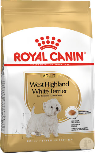 Royal Canin Breed West Highland White Terrier Adult Croquettes Chien 3kg