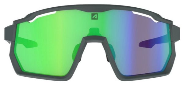 Coffret Lunettes AZR Pro Race RX Carbone Mat/Noir / Écran hydrophobe Vert