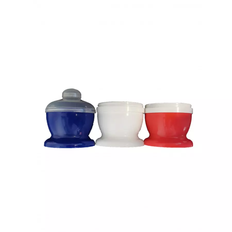 Thermobaby® Milchpulverportionierer mit Deckeln, French tricolor
