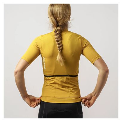 Maillot Manches Courtes Femme Essential Jaune