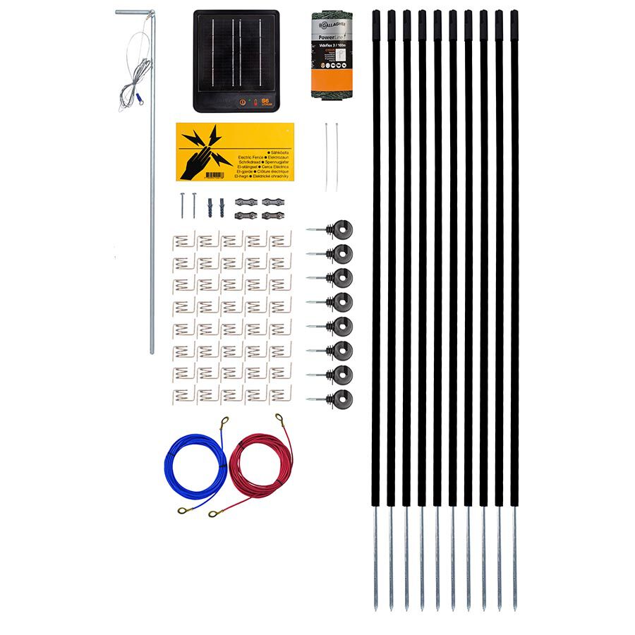 Gallagher Huisdieren kit - 80cm S6 Solar - 8 cm - 100 cm - 5000 cm