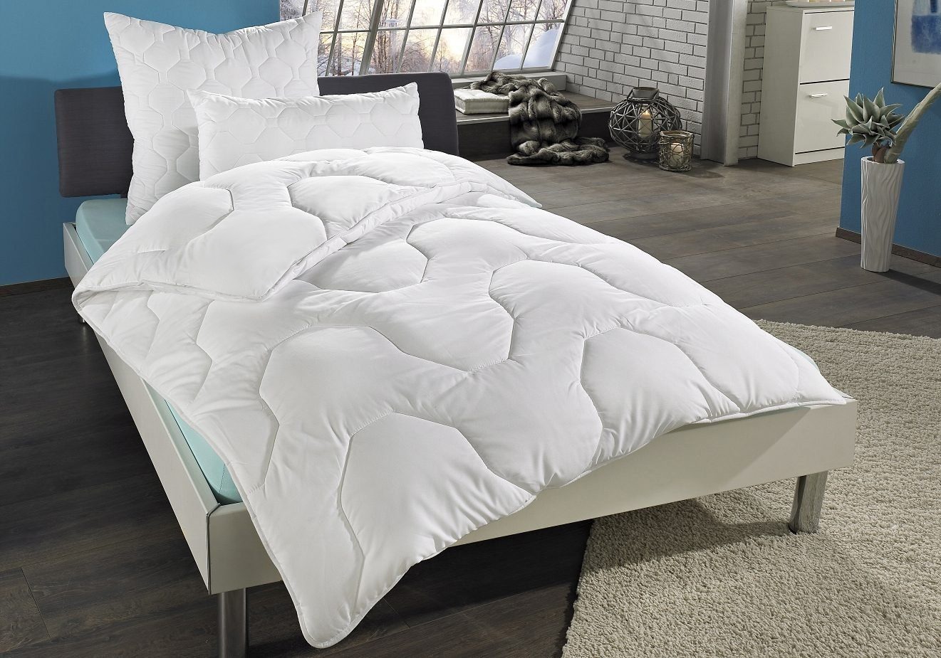 Beco Microfaserbettdecke »Wellness XXL« polarwarm Füllung Polyester 1 Stk. tlg.