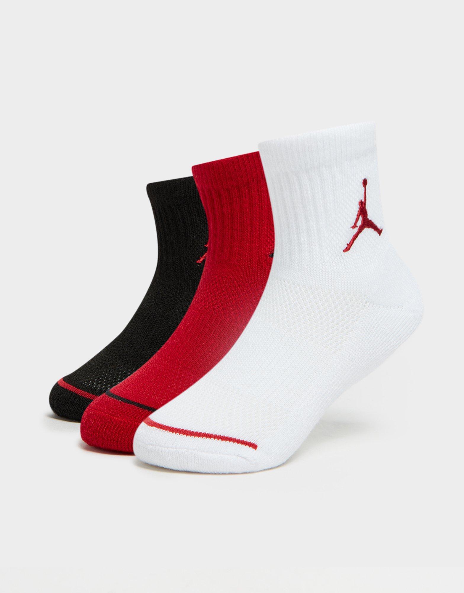 Jordan Lot de 3 paires de soquettes Junior