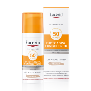 Eucerin Sun Photoaging Control Tinted Gel-Creme Medium SPF 50  50ML