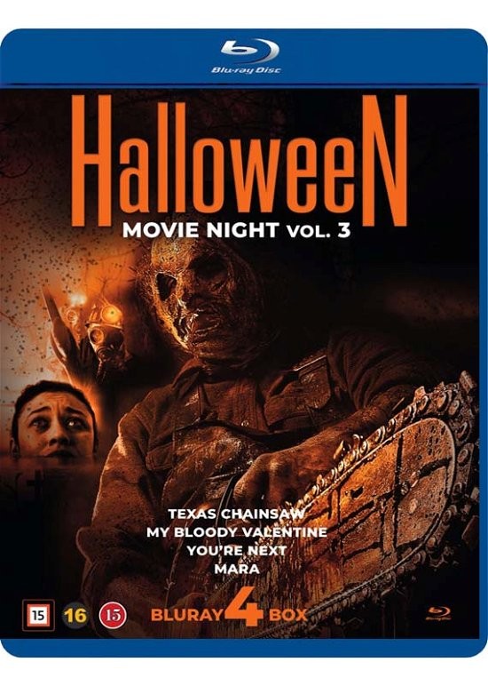 HALLOWEEN MOVIENIGHT VOL. 3 - 4Blu ray box