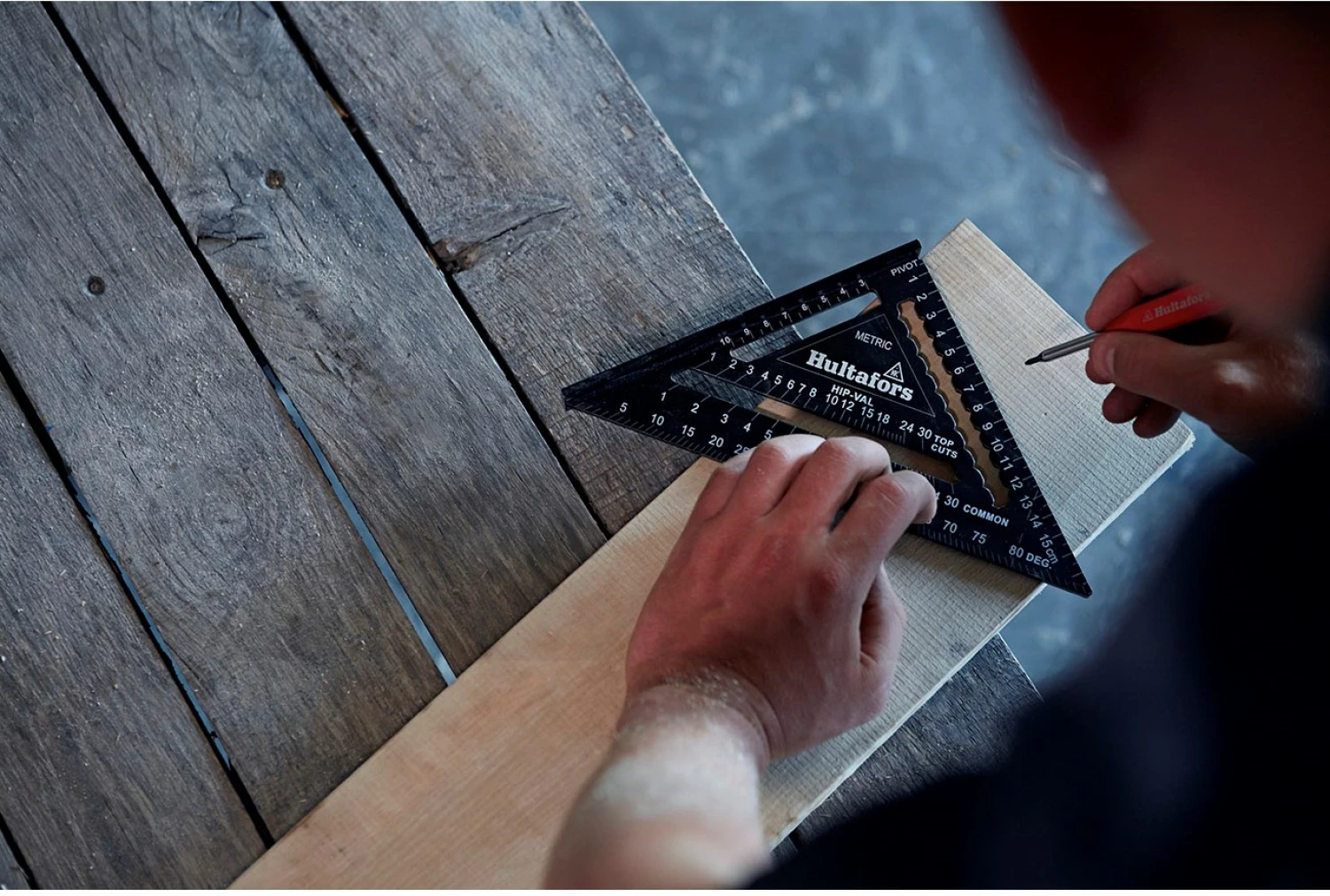 Hultafors MMRS Metric Rafter Speedsquare - 11 cm