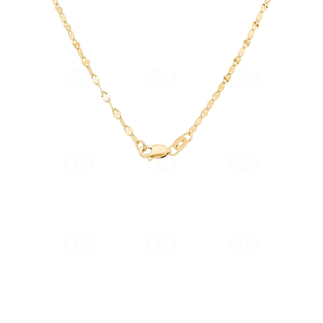 2.2mm Florenzkette 750/18 K Gelbgold
