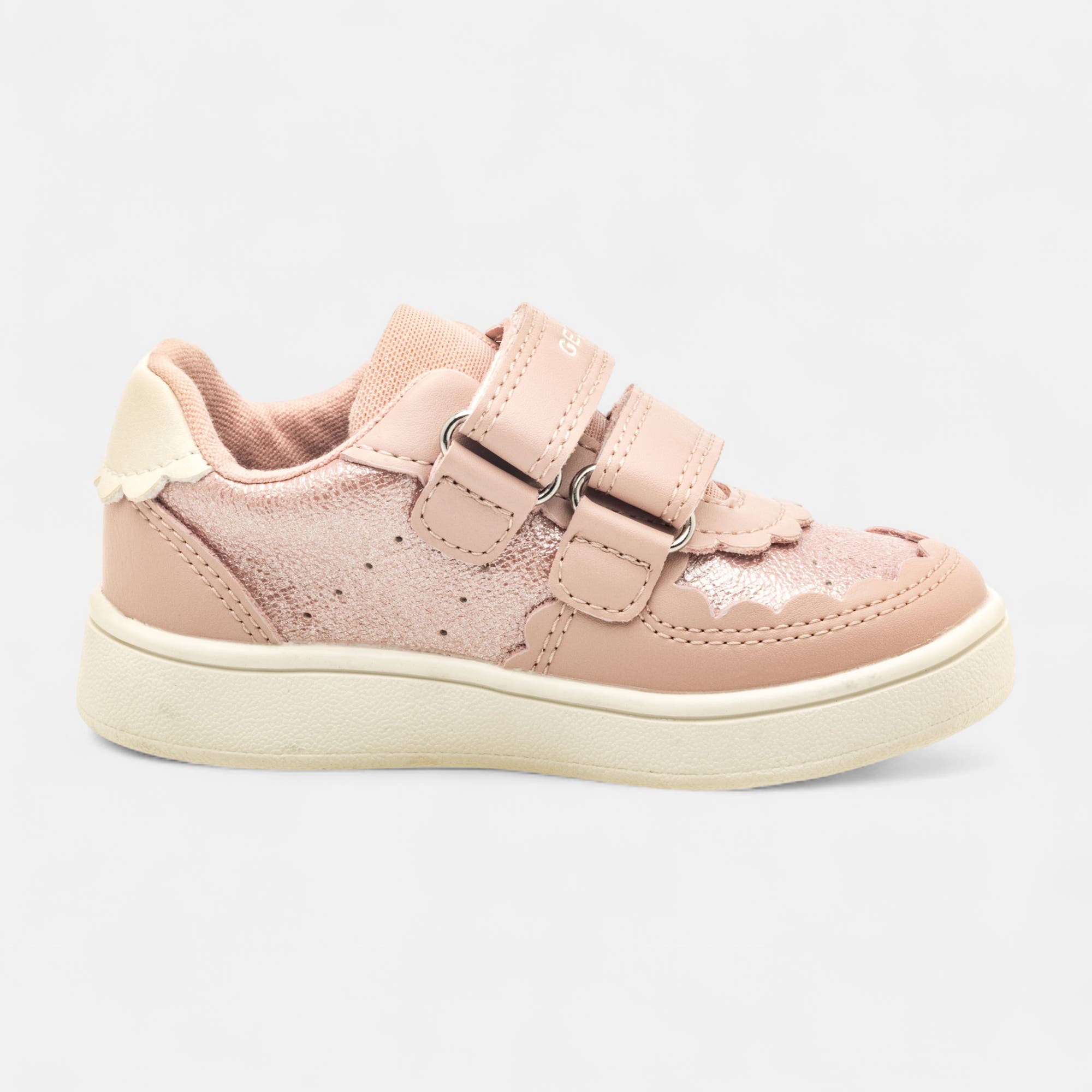 Baskets basses Bébé fille rose