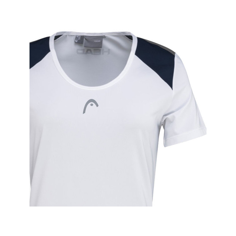 Tee-shirt de tennis femme Head Club Tech blanc