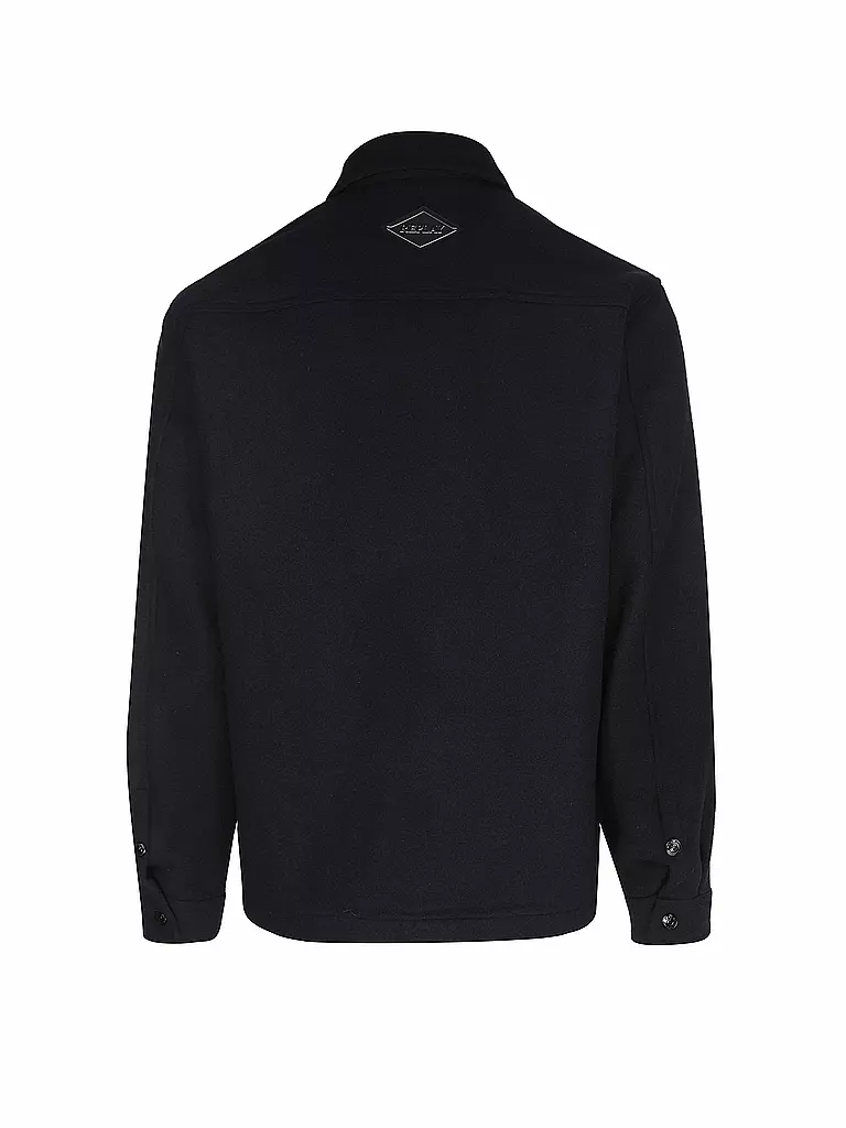 REPLAY Overshirt  blau